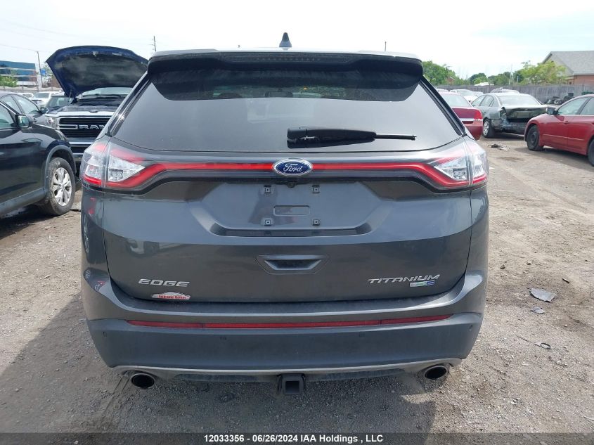 2018 Ford Edge Titanium VIN: 2FMPK4K92JBC07979 Lot: 12033356
