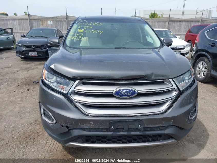 2018 Ford Edge Titanium VIN: 2FMPK4K92JBC07979 Lot: 12033356