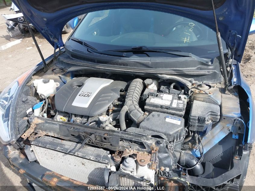 2016 Hyundai Veloster Turbo VIN: KMHTC6AE8GU258248 Lot: 12033357