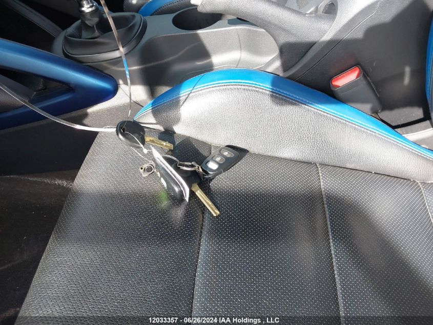 2016 Hyundai Veloster Turbo VIN: KMHTC6AE8GU258248 Lot: 12033357