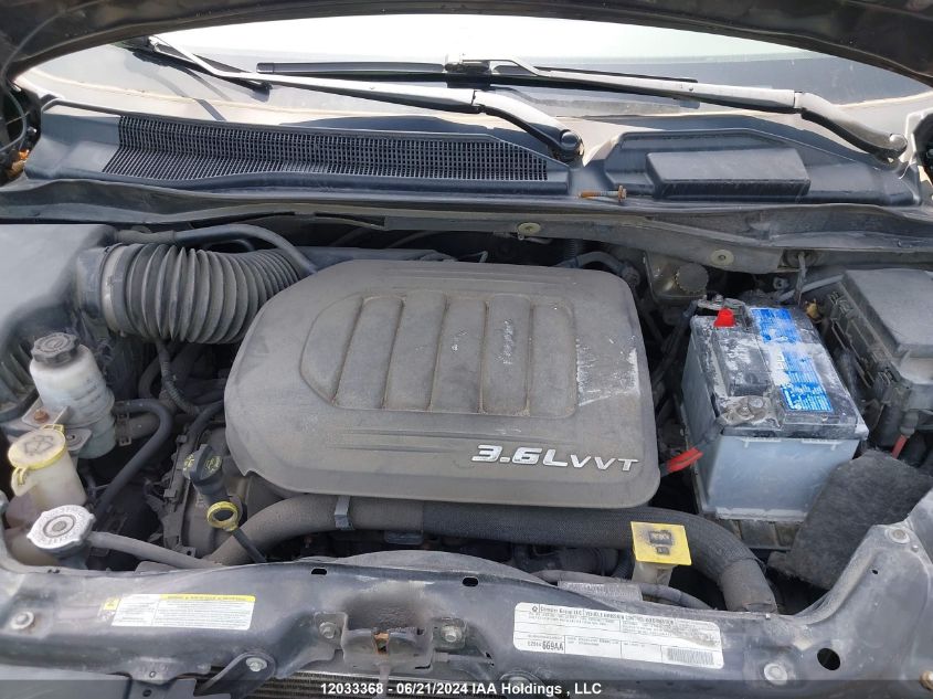 2012 Dodge Grand Caravan Se/Sxt VIN: 2C4RDGBG6CR311473 Lot: 12033368