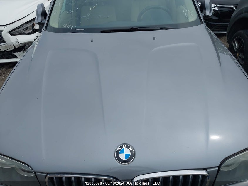 2010 BMW X3 VIN: WBXPC7C42AWE53800 Lot: 12033370