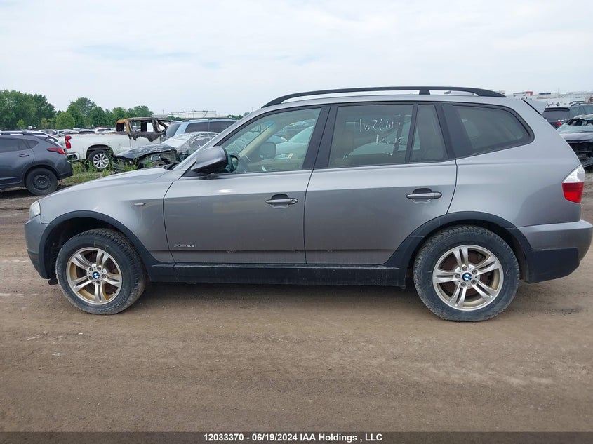 2010 BMW X3 VIN: WBXPC7C42AWE53800 Lot: 12033370