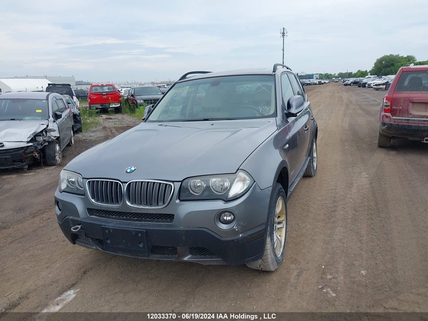 2010 BMW X3 VIN: WBXPC7C42AWE53800 Lot: 12033370