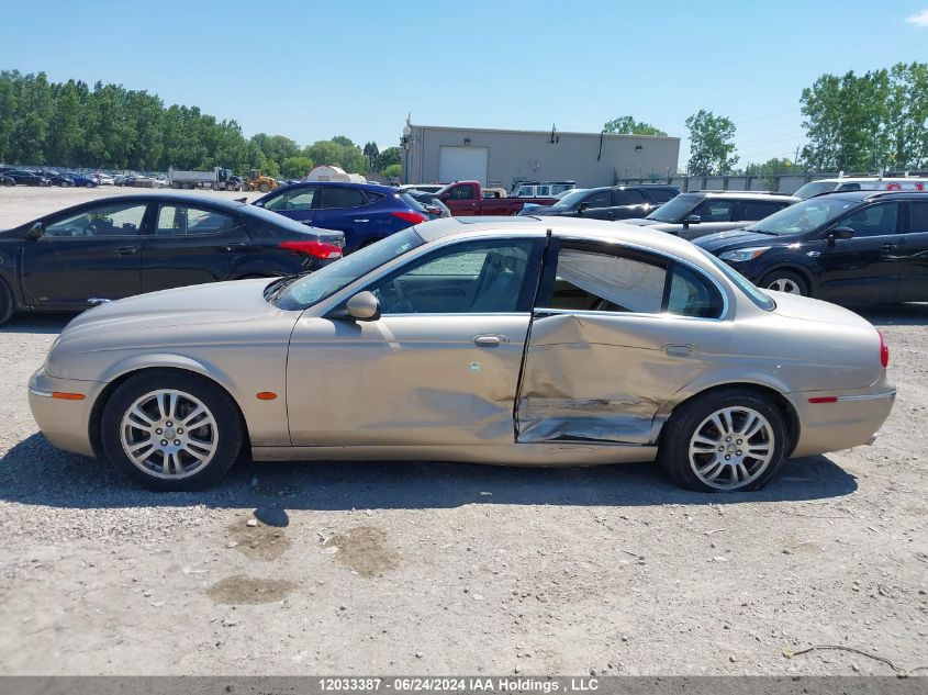 2005 Jaguar S-Type VIN: SAJXA01TX5FN35119 Lot: 12033387