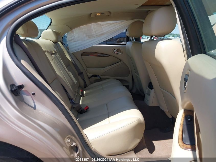 2005 Jaguar S-Type VIN: SAJXA01TX5FN35119 Lot: 12033387