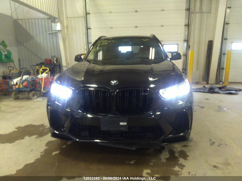 2021 BMW X5 M VIN: 5YMJU0C05M9G27583 Lot: 12033393