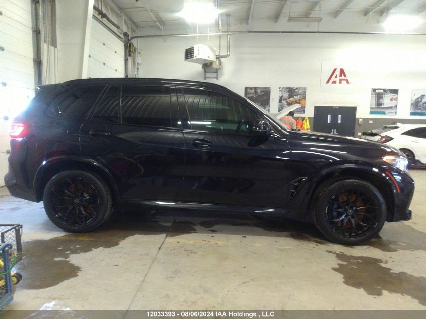 2021 BMW X5 M VIN: 5YMJU0C05M9G27583 Lot: 12033393