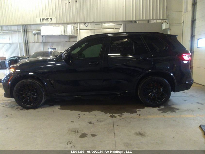 2021 BMW X5 M VIN: 5YMJU0C05M9G27583 Lot: 12033393