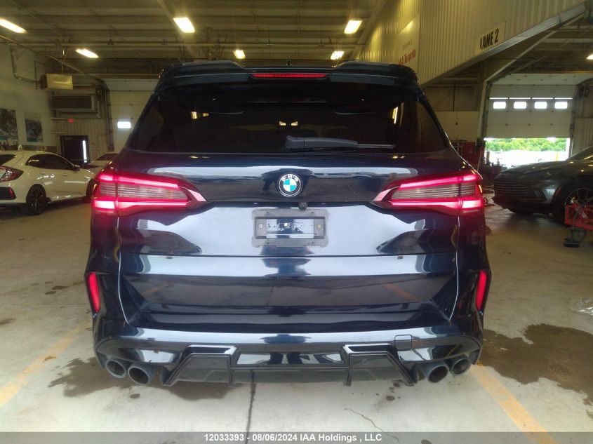 2021 BMW X5 M VIN: 5YMJU0C05M9G27583 Lot: 12033393