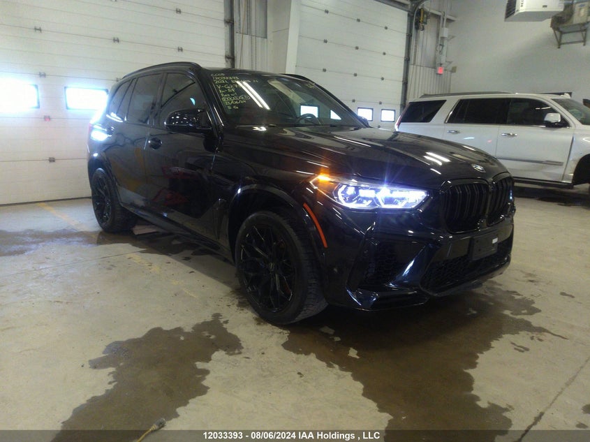 2021 BMW X5 M VIN: 5YMJU0C05M9G27583 Lot: 12033393