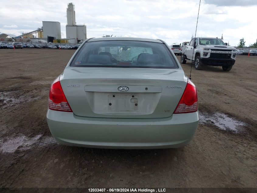 2005 Hyundai Elantra Gls/Gt VIN: KMHDN45D05U105414 Lot: 12033407