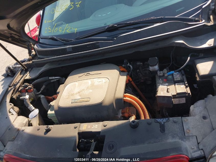 2017 Kia Soul Ev VIN: KNDJX3AE1H7023737 Lot: 12033411