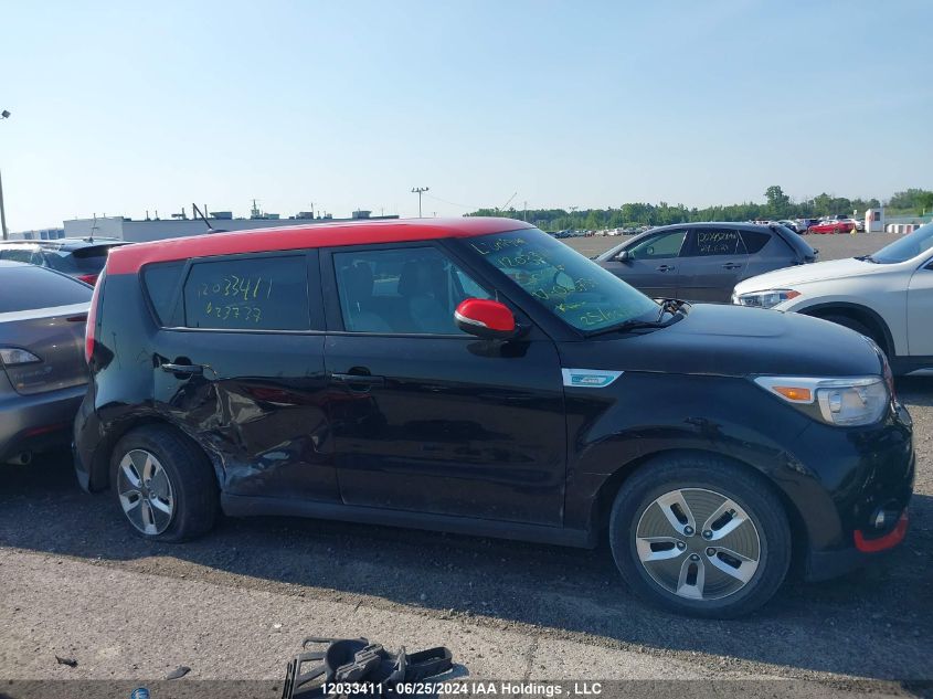 2017 Kia Soul Ev VIN: KNDJX3AE1H7023737 Lot: 12033411