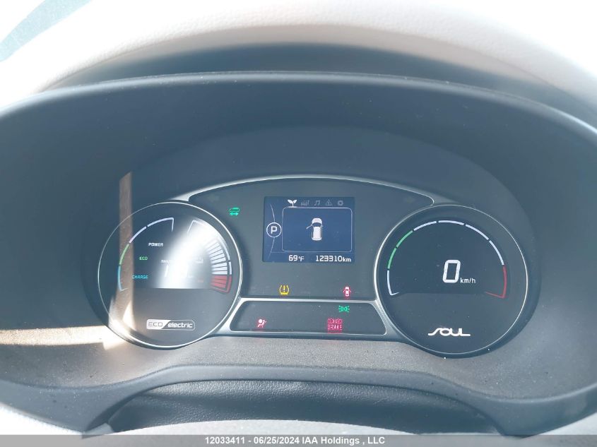 2017 Kia Soul Ev VIN: KNDJX3AE1H7023737 Lot: 12033411