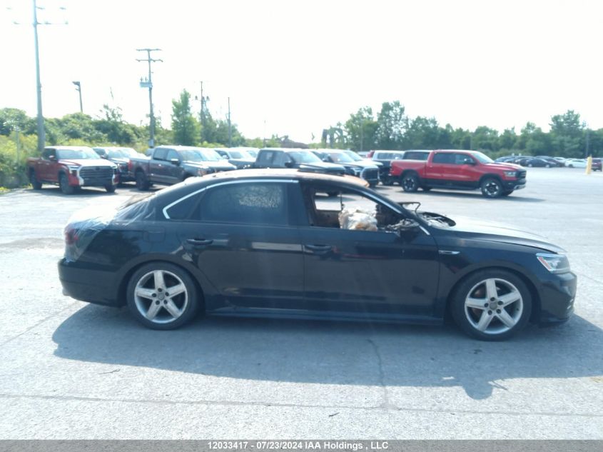 2017 Volkswagen Passat VIN: 1VWET7A39HC085104 Lot: 12033417