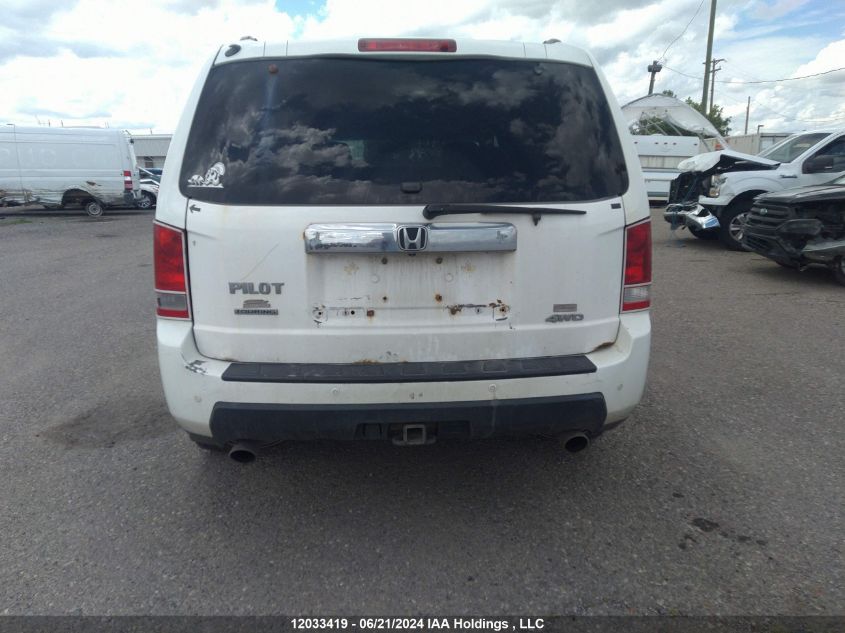2010 Honda Pilot VIN: 5FNYF4H96AB504325 Lot: 12033419