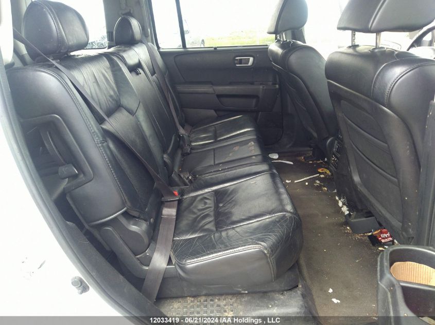 2010 Honda Pilot VIN: 5FNYF4H96AB504325 Lot: 12033419