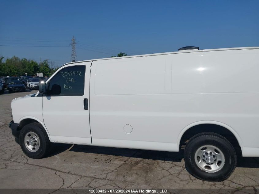 2018 Chevrolet Express G2500 VIN: 1GCWGAFP1J1256868 Lot: 12033432