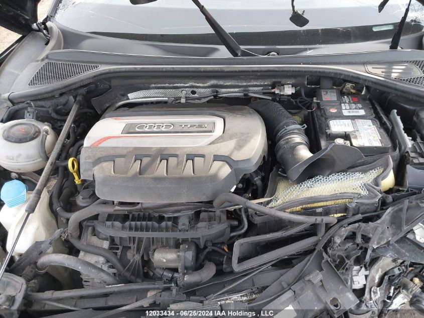 2018 Audi S3 VIN: WAUF1GFF6J1062555 Lot: 12033434