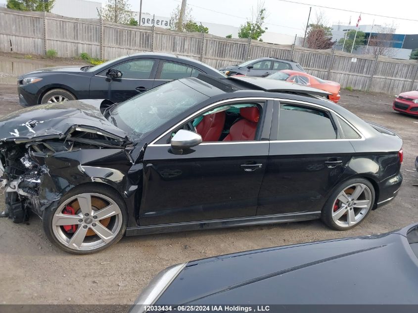 2018 Audi S3 VIN: WAUF1GFF6J1062555 Lot: 12033434