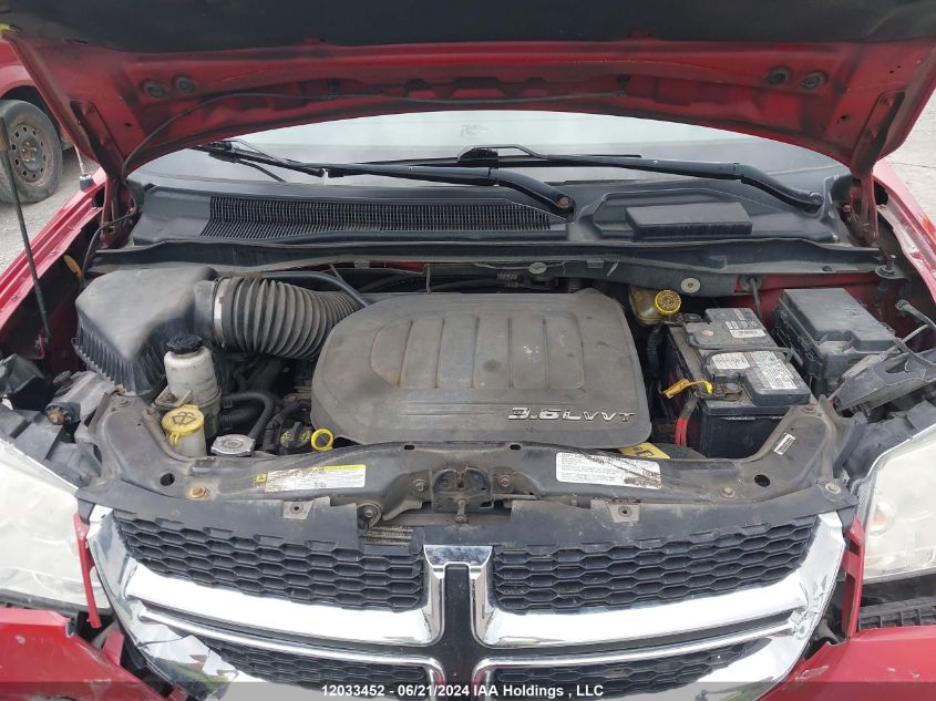 2013 Dodge Grand Caravan Se/Sxt VIN: 2C4RDGBG4DR504710 Lot: 12033452