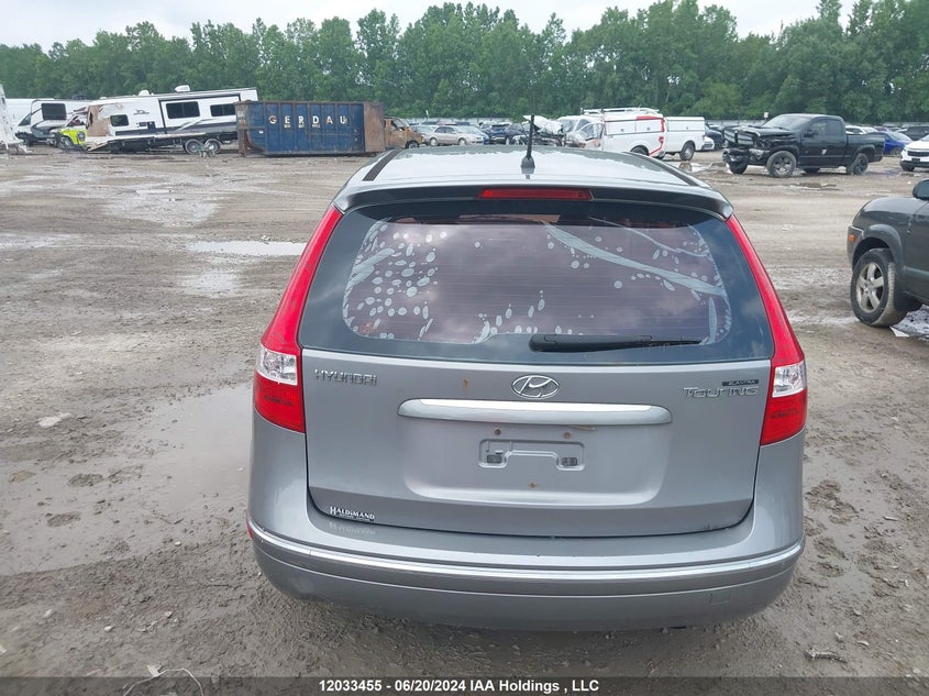 2012 Hyundai Elantra Touring Gl/Gls/Gls Sport/L VIN: KMHDC8AE8CU138220 Lot: 12033455