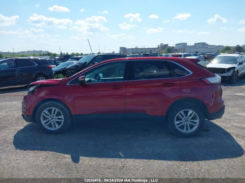 2016 Ford Edge Sel VIN: 2FMPK3J88GBC60231 Lot: 12033478