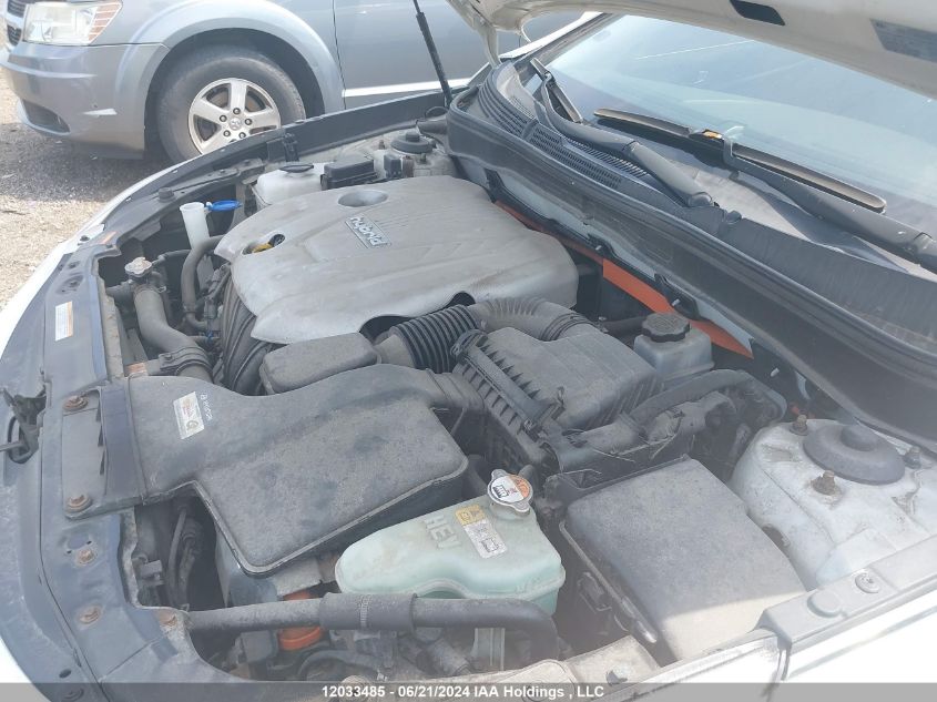 2013 Hyundai Sonata Hybrid Limited VIN: KMHEC4A41DA094651 Lot: 12033485