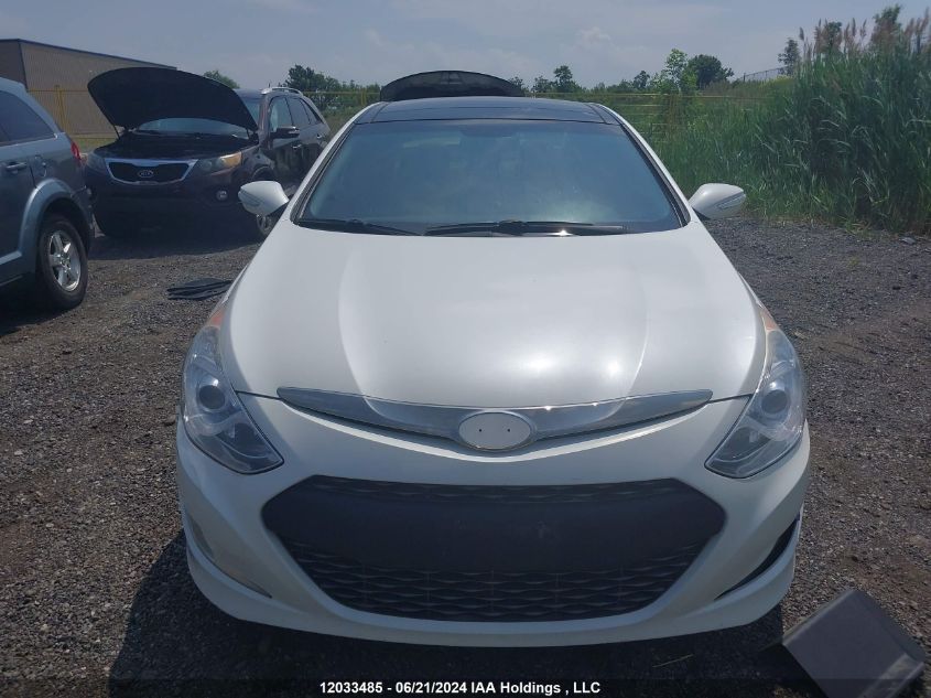 2013 Hyundai Sonata Hybrid Limited VIN: KMHEC4A41DA094651 Lot: 12033485