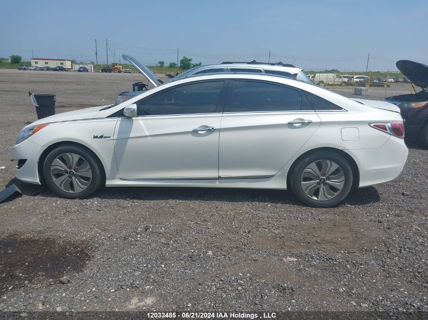 2013 Hyundai Sonata Hybrid Limited VIN: KMHEC4A41DA094651 Lot: 12033485