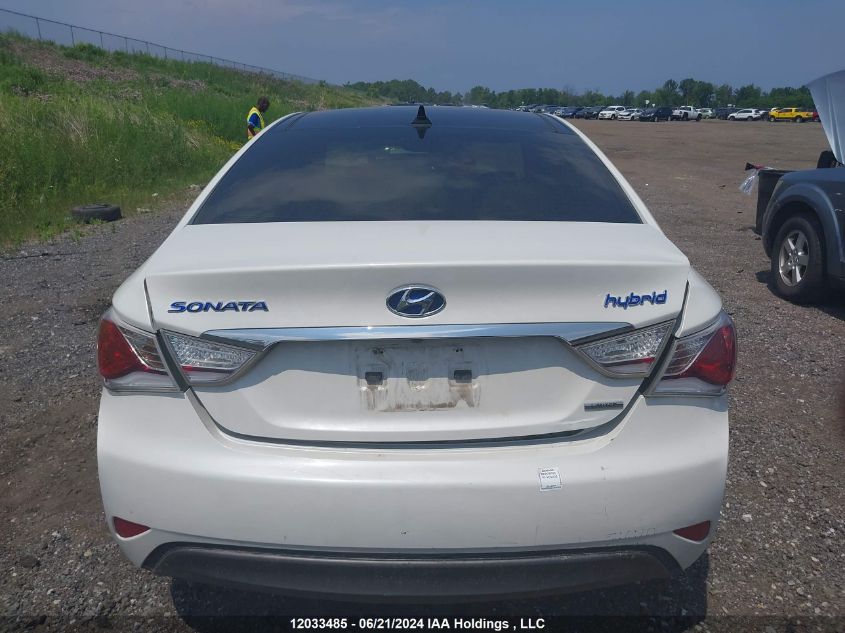 2013 Hyundai Sonata Hybrid Limited VIN: KMHEC4A41DA094651 Lot: 12033485