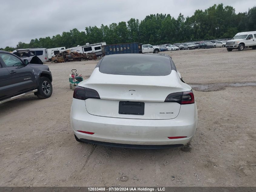 2022 Tesla Model 3 VIN: 5YJ3E1EB1NF246028 Lot: 12033488