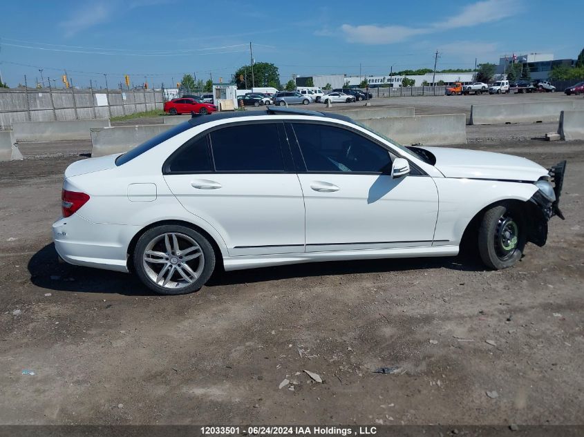 WDDGF8AB6EG222901 2014 Mercedes-Benz C 300 4Matic