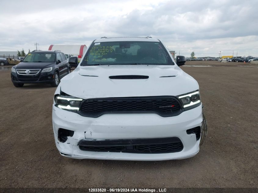 2024 Dodge Durango R/T VIN: 1C4SDJCT8RC187847 Lot: 12033520