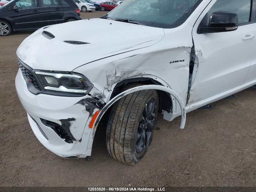 2024 Dodge Durango R/T VIN: 1C4SDJCT8RC187847 Lot: 12033520