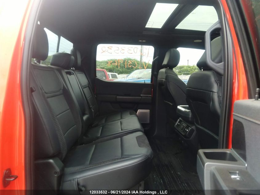 2022 Ford F150 Raptor VIN: 1FTFW1RG2NFC31968 Lot: 12033532