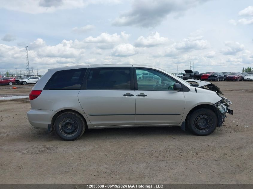 2005 Toyota Sienna Ce VIN: 5TDZA29C35S303968 Lot: 12033538