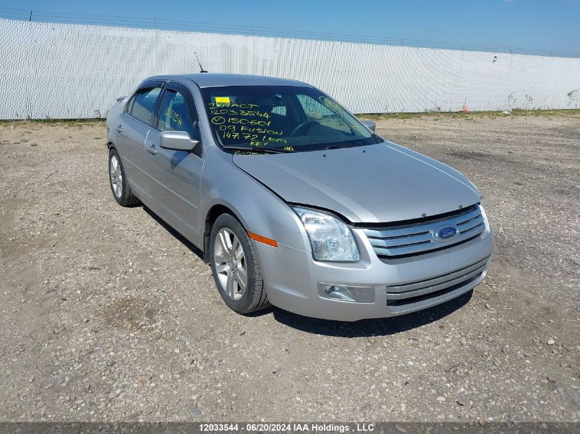 2009 Ford Fusion Sel VIN: 3FAHP02179R150601 Lot: 12033544