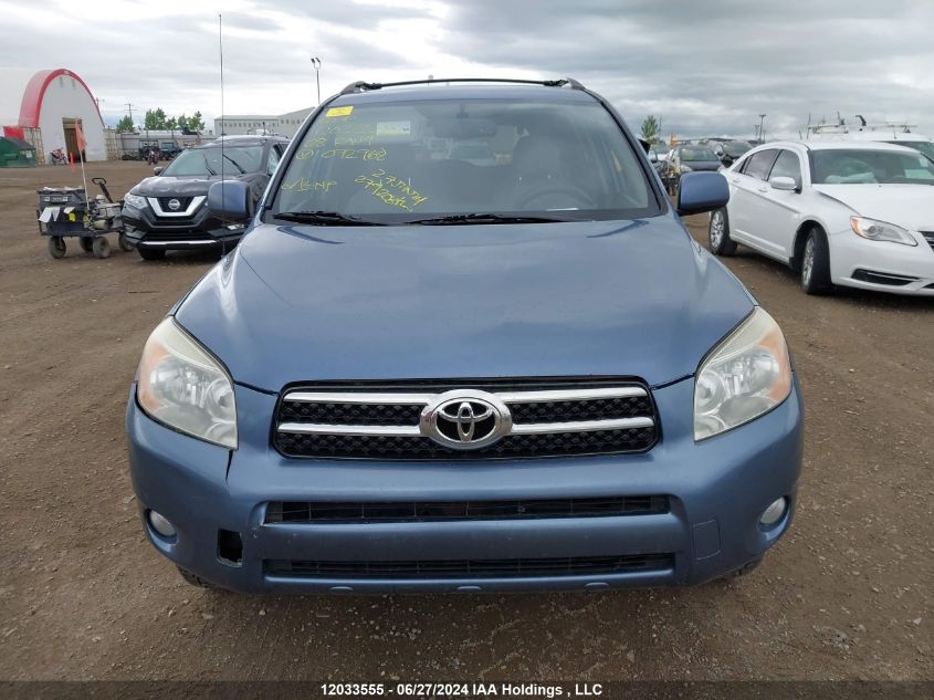 2008 Toyota Rav4 Limited VIN: JTMBD31V886072968 Lot: 12033555