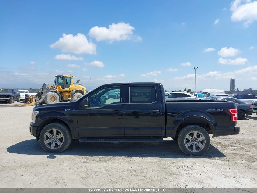 2019 Ford F-150 Xlt VIN: 1FTEW1E51KFC70370 Lot: 12033557