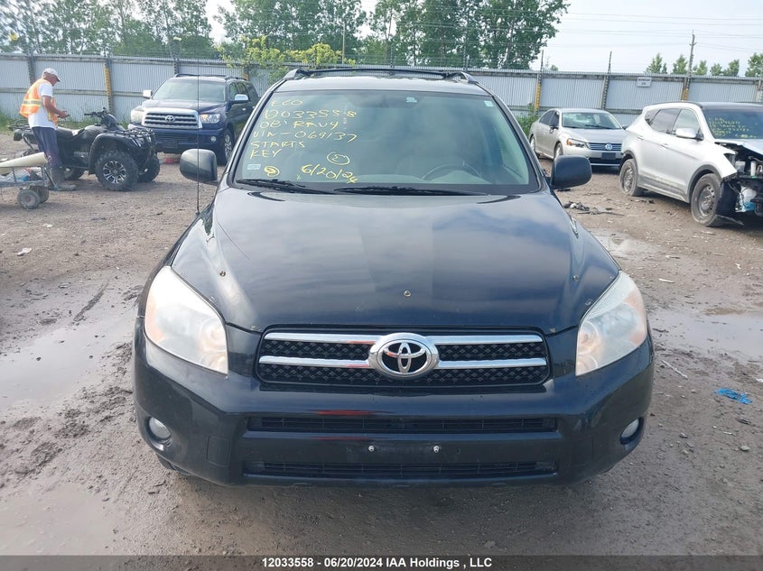 2008 Toyota Rav4 Limited VIN: JTMBD31V586069137 Lot: 12033558