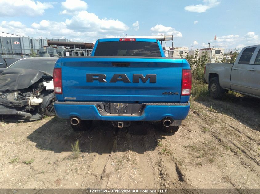 2021 Ram 1500 Classic Tradesman VIN: 3C6RR7KT8MG564159 Lot: 12033569