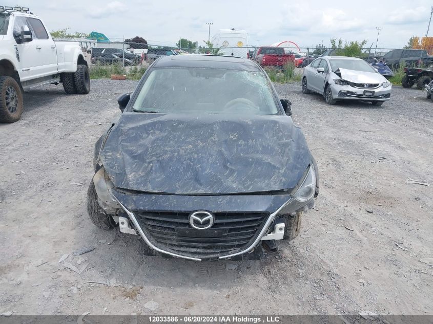 2014 Mazda Mazda3 VIN: JM1BM1W31E1187206 Lot: 12033586