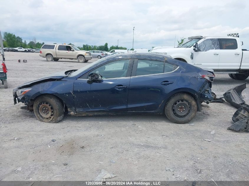 2014 Mazda Mazda3 VIN: JM1BM1W31E1187206 Lot: 12033586