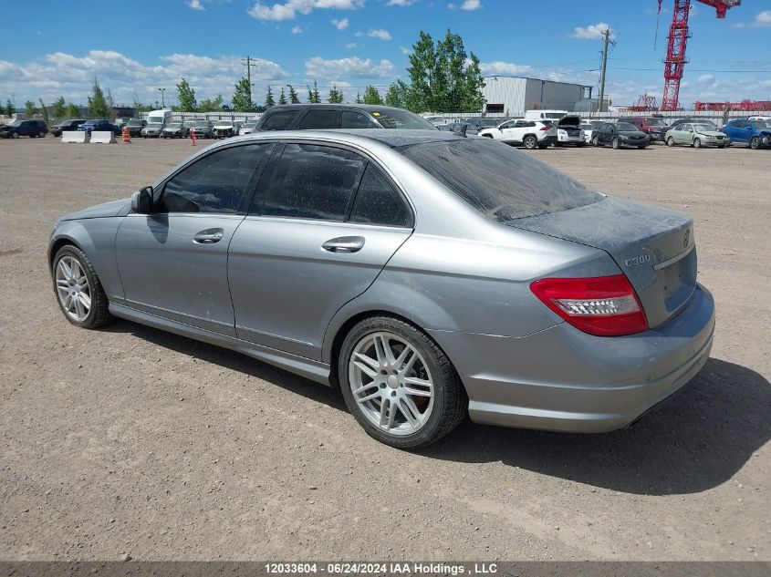 2009 Mercedes-Benz C 300 4Matic VIN: WDDGF81X09F333452 Lot: 12033604