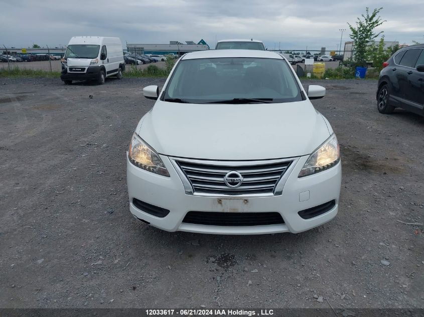 2013 Nissan Sentra S/Sv/Sr/Sl VIN: 3N1AB7AP0DL627490 Lot: 12033617