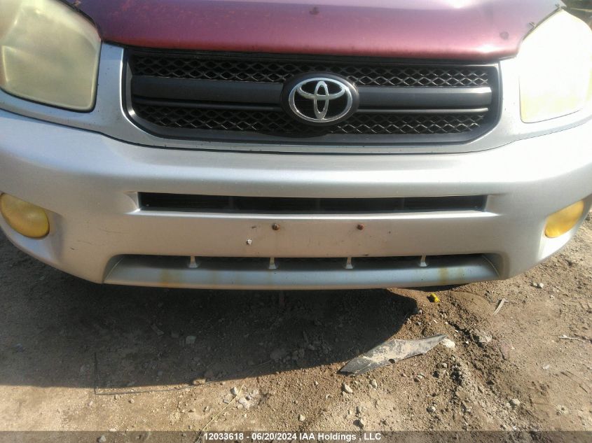 2004 Toyota Rav4 VIN: JTEHD20VX46010547 Lot: 12033618