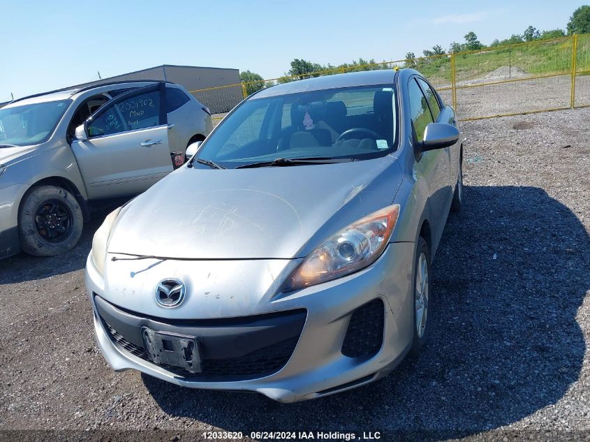 2012 Mazda 3 I VIN: JM1BL1UF7C1581662 Lot: 12033620
