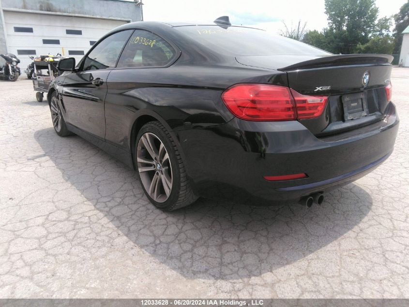 2016 BMW 4 Series VIN: WBA3N9C56GK251112 Lot: 12033628